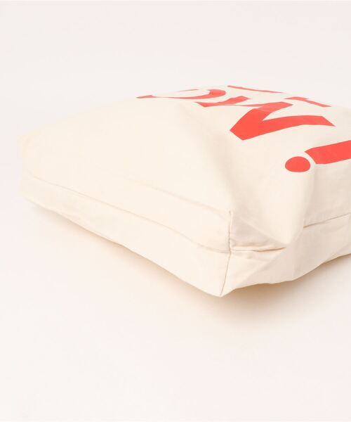 anap mimpi(アナップミンピ)の「BIGロゴトートBAG(トートバッグ・レディース・イエロー/アイボリー・FREE)」の5枚目の写真