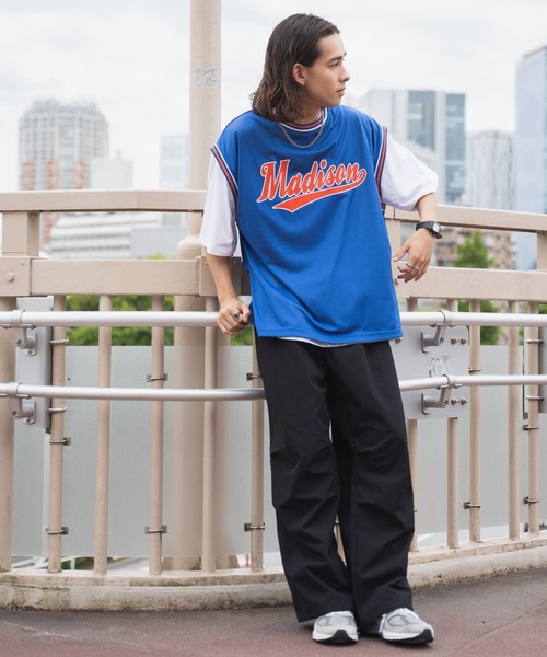 WEGO（ウィゴー）の「WEGO/アンサンブルメッシュベストT（アンサンブル・メンズ・ブラック/ブルー・MEDIUM/LARGE）」の6枚目の写真