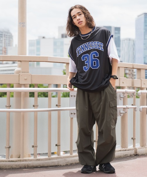 WEGO（ウィゴー）の「WEGO/アンサンブルメッシュベストT（アンサンブル・メンズ・ブラック/ブルー・MEDIUM/LARGE）」の10枚目の写真