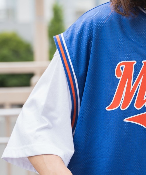 WEGO（ウィゴー）の「WEGO/アンサンブルメッシュベストT（アンサンブル・メンズ・ブラック/ブルー・MEDIUM/LARGE）」の20枚目の写真