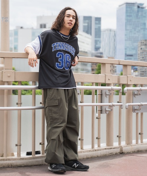 WEGO（ウィゴー）の「WEGO/アンサンブルメッシュベストT（アンサンブル・メンズ・ブラック/ブルー・MEDIUM/LARGE）」の7枚目の写真