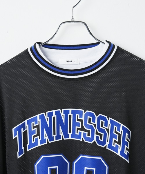 WEGO（ウィゴー）の「WEGO/アンサンブルメッシュベストT（アンサンブル・メンズ・ブラック/ブルー・MEDIUM/LARGE）」の5枚目の写真