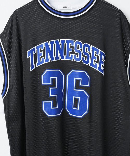 WEGO（ウィゴー）の「WEGO/アンサンブルメッシュベストT（アンサンブル・メンズ・ブラック/ブルー・MEDIUM/LARGE）」の8枚目の写真