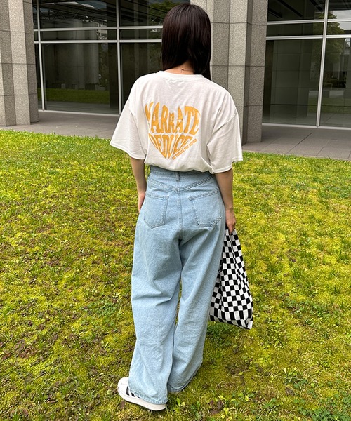 kutir（クティール）の「ハートデザインTシャツ（Tシャツ/カットソー・レディース・ブラック系その他/ブルー/ブラック/イエロー/レッド/ピンク・FREE）」の16枚目の写真