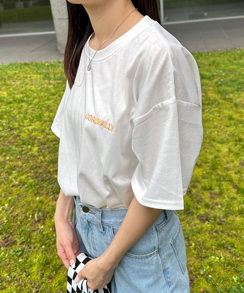 kutir（クティール）の「ハートデザインTシャツ（Tシャツ/カットソー・レディース・ブラック系その他/ブルー/ブラック/イエロー/レッド/ピンク・FREE）」の12枚目の写真