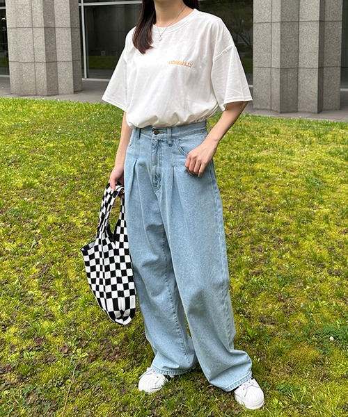 kutir（クティール）の「ハートデザインTシャツ（Tシャツ/カットソー・レディース・ブラック系その他/ブルー/ブラック/イエロー/レッド/ピンク・FREE）」の8枚目の写真