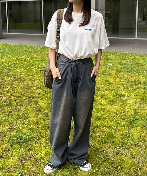 kutir（クティール）の「ハートデザインTシャツ（Tシャツ/カットソー・レディース・ブラック系その他/ブルー/ブラック/イエロー/レッド/ピンク・FREE）」の17枚目の写真