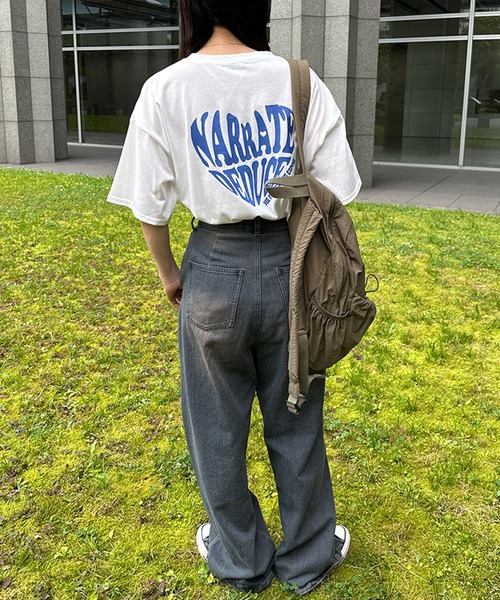 kutir（クティール）の「ハートデザインTシャツ（Tシャツ/カットソー・レディース・ブラック系その他/ブルー/ブラック/イエロー/レッド/ピンク・FREE）」の22枚目の写真