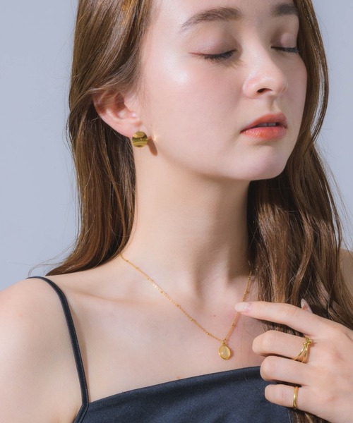 muku(ムク)の「金属アレルギー対応 ミニベンディングピアス/サージカルステンレス/316L(ピアス(両耳用)・レディース・シルバー/ゴールド・FREE)」の19枚目の写真