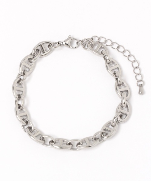 GLOBAL WORK（グローバルワーク）の「UNISEX/ステンレスデザインブレスレット/906968（ブレスレット・レディース・ゴールド/シルバー系その他/シルバー/ゴールド系その他・FREE）」の3枚目の写真