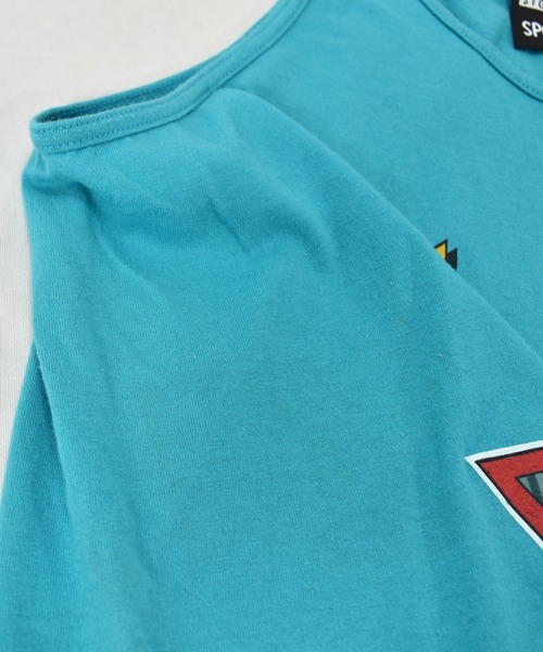 VINTAGE(ヴィンテージ)の「【ヴィンテージ古着】90's VINTAGE IRON トラック プリント タンクトップ(タンクトップ・メンズ・ブルー・LARGE)」の5枚目の写真