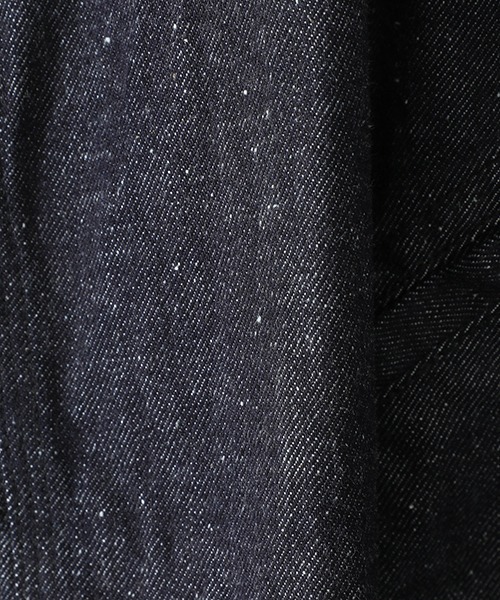 GOLD（ゴールド）の「東洋エンタープライズ GOLD / ゴールド：RECYCLED WASTE SUVIN COTTON YARN 11.5oz. DENIM WORK JACKET：23A-GL15244A[MUS]（デニムジャケット・メンズ・ネイビー・XL/L）」の7枚目の写真