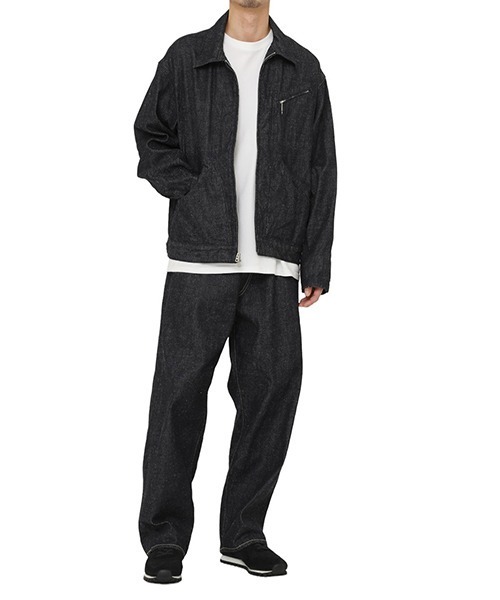 GOLD（ゴールド）の「東洋エンタープライズ GOLD / ゴールド：RECYCLED WASTE SUVIN COTTON YARN 11.5oz. DENIM WORK JACKET：23A-GL15244A[MUS]（デニムジャケット・メンズ・ネイビー・XL/L）」の12枚目の写真