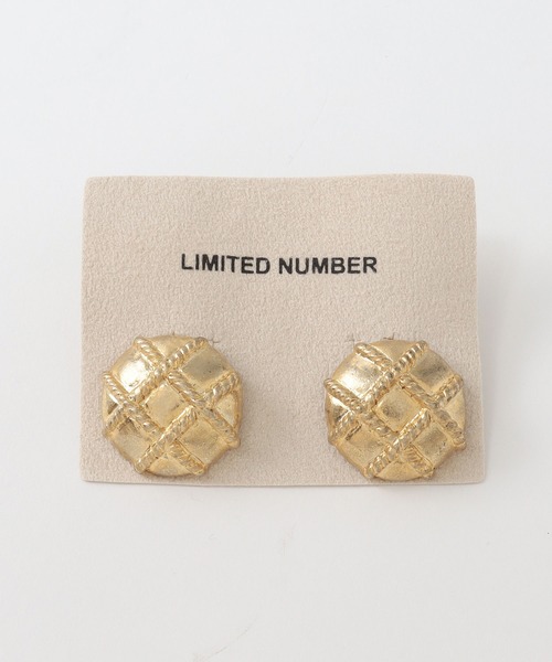 Cepica(セピカ)の「【LIMITED NUMBER / リミテッドナンバー】ボタンピアス(ピアス(両耳用)・レディース・シルバー/ゴールド・FREE)」の14枚目の写真