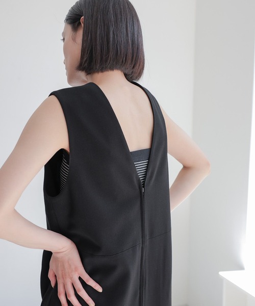 LOWRYS FARM（ローリーズファーム）の「マルチＷＡＹジャンスカ　964159（ワンピース・レディース・グレー/アイボリー/ブラック・FREE）」の5枚目の写真