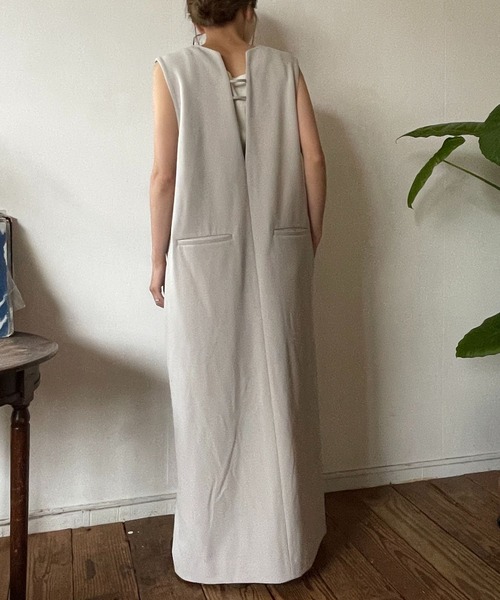 LOWRYS FARM（ローリーズファーム）の「マルチＷＡＹジャンスカ　964159（ワンピース・レディース・グレー/アイボリー/ブラック・FREE）」の10枚目の写真