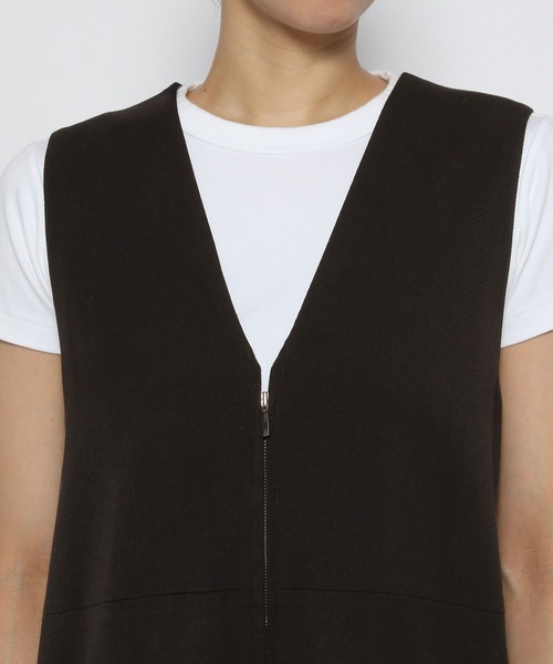 LOWRYS FARM（ローリーズファーム）の「マルチＷＡＹジャンスカ　964159（ワンピース・レディース・グレー/アイボリー/ブラック・FREE）」の7枚目の写真