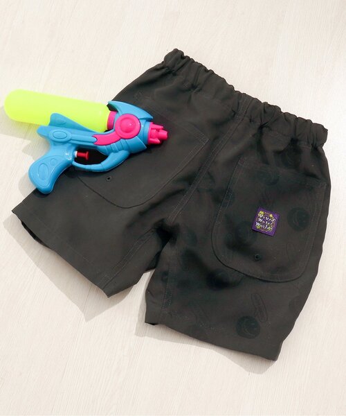 BREEZE(ブリーズ)の「【濡れたら柄が出る・速乾】ガラデルパンツ(水陸両用)(その他パンツ・キッズ・キャメル/ブラック/グリーン・80/90/100/110/120/130/140)」の2枚目の写真