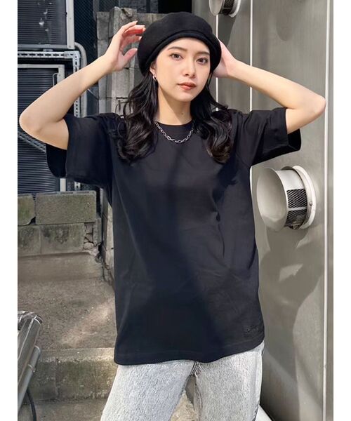 MURUA（ムルーア）の「サマーニットベレー（ニットキャップ/ビーニー・レディース・ブラック・FREE）」の6枚目の写真