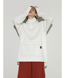 UN3D. | ハーフジップメッシュスウェット(スウェット)