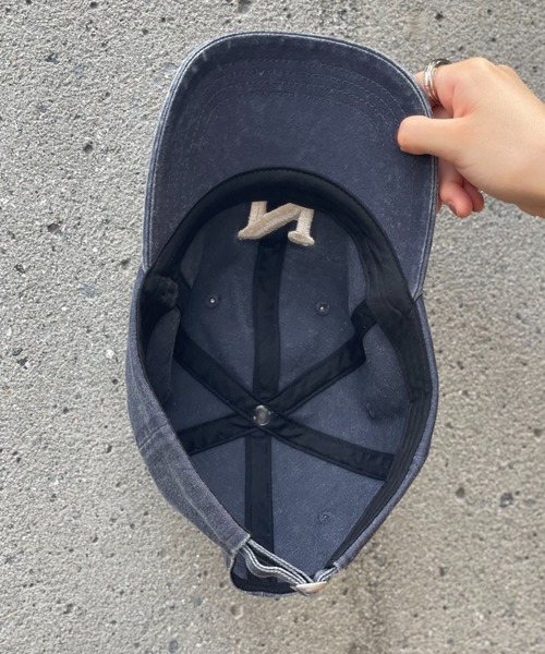 CIAOPANIC（チャオパニック）の「ピグメントイニシャル刺繍キャップ（キャップ・レディース・グリーン/ベージュ/ネイビー/イエロー・FREE）」の20枚目の写真