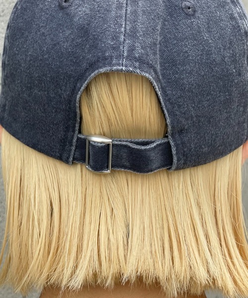 CIAOPANIC（チャオパニック）の「ピグメントイニシャル刺繍キャップ（キャップ・レディース・グリーン/ベージュ/ネイビー/イエロー・FREE）」の19枚目の写真