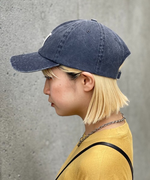 CIAOPANIC（チャオパニック）の「ピグメントイニシャル刺繍キャップ（キャップ・レディース・グリーン/ベージュ/ネイビー/イエロー・FREE）」の16枚目の写真