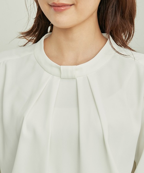 ROPE' PICNIC（ロペピクニック）の「洗濯機OK・2WAY/ボウタイブラウス