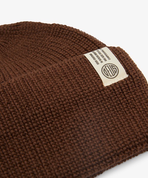 DEUS EX MACHINA（デウスエクスマキナ）の「DECK BEANIE（ニットキャップ/ビーニー・メンズ・オリーブ/ブラック/レンガ/モーブ系・OS）」の12枚目の写真