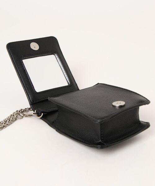 X-girl(エックスガール)の「【X-girl /エックスガール】FACE 2WAY COMPACT CASE(ショルダーバッグ・レディース・ブラック/オリーブ/ブルー・FREE)」の7枚目の写真