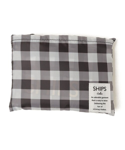 SHIPS Colors(シップス カラーズ)の「SHIPS Colors:〈手洗い可能〉リサイクル エコバッグ (M)(エコバッグ/サブバッグ・レディース・ピンク/ベージュ/ライトブルー/ブラック/キャメル/オリーブ/ブルー/オフホワイト/ネイビー/イエロー/ダークブルー/ホワイト/ライトピンク/クリーム・ONE SIZE)」の21枚目の写真