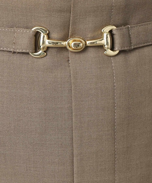 grove（グローブ）の「◆ビット付きベルトでクラシカルムードあるマーメイドスカート（スカート・レディース・ブラック/ブラウン系その他/ダークグリーン・02/03/01/05/04）」の18枚目の写真