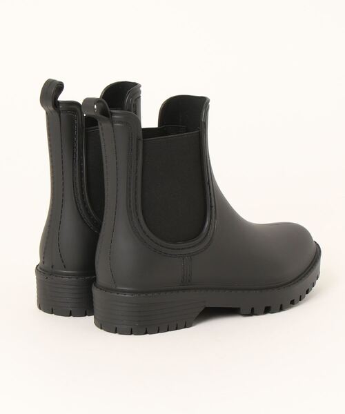 Catherine Cottage（キャサリンコテージ）の「防水　サイドゴアブーツ（レインシューズ・キッズ・オフホワイト/ブラック・18/23/20/22/19/21/24）」の4枚目の写真