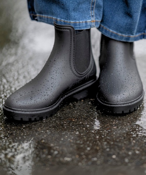 Catherine Cottage（キャサリンコテージ）の「防水　サイドゴアブーツ（レインシューズ・キッズ・オフホワイト/ブラック・18/23/20/22/19/21/24）」の22枚目の写真