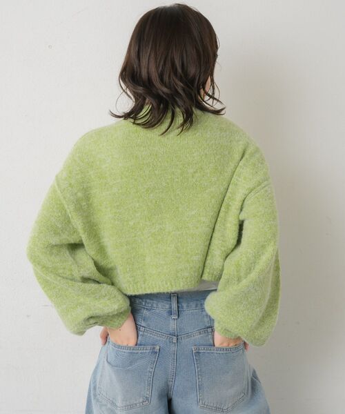 RETRO GIRL(レトロガール)の「シャギーMIXニットPO(ニット/セーター・レディース・ブルー/ホワイト/グリーン/オレンジ・FREE)」の16枚目の写真