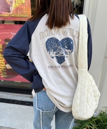 nemne store | 【低身長サイズあり】アソートラグランプリントロンT(Tシャツ/カットソー)