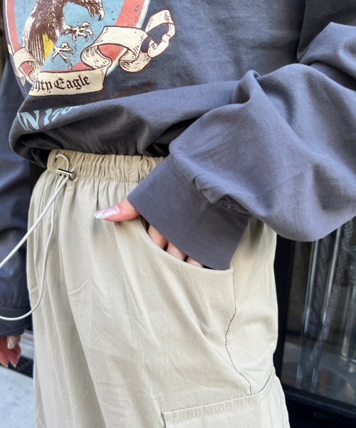 nemne store(ネンネストア)の「【低身長サイズあり】アソートラグランプリントロンT(Tシャツ/カットソー・レディース・スミクロ/クリーム/ブラック/オートミール/ネイビー・MEDIUM/SMALL)」の17枚目の写真
