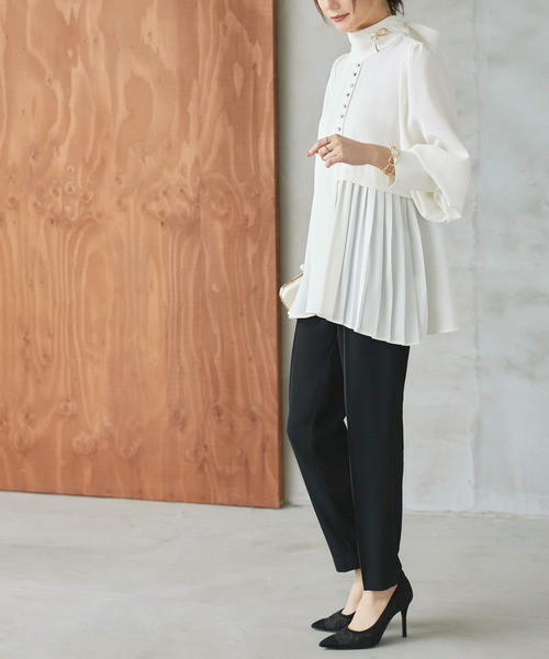 オケージョン対応】選べるデザイン クラシカルムード パンツ