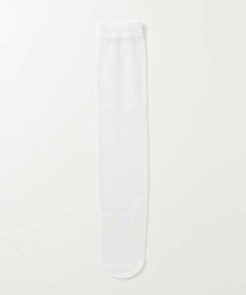 PHILLY（フィリー）の「【PHILLY】シアーハイソックス（ソックス/靴下・レディース・ブラック/アイボリー/ホワイト・FREE）」の16枚目の写真