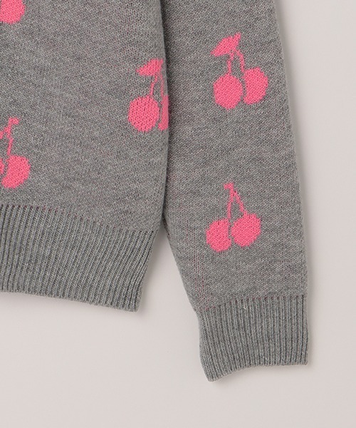 by LOVEiT（バイラビット）の「チェリー柄カーディガン（カーディガン/ボレロ・キッズ・ブルー/ブラック/グレー/ピンク・150cm/160cm/140cm/120cm/130cm）」の20枚目の写真