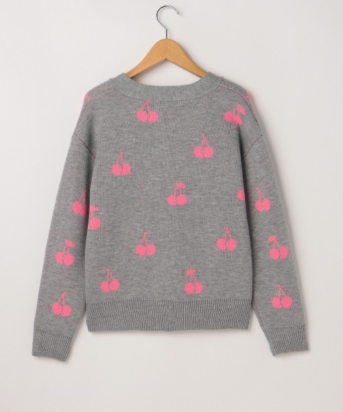 by LOVEiT（バイラビット）の「チェリー柄カーディガン（カーディガン/ボレロ・キッズ・ブルー/ブラック/グレー/ピンク・150cm/160cm/140cm/120cm/130cm）」の17枚目の写真
