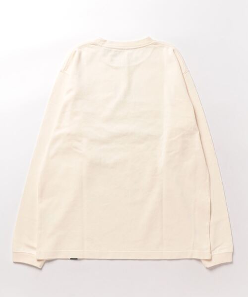 go slow caravan(ゴースローキャラバン)の「超ヘビーUSA/C たい焼き猫 ロングスリーブTEE(Tシャツ/カットソー・メンズ・セージグリーン/ホワイト・SMALL/MEDIUM/LARGE/X-LARGE)」の12枚目の写真