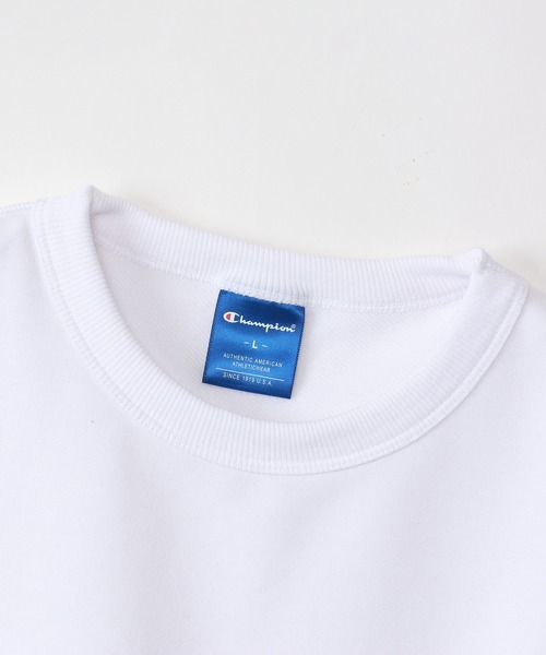 Champion(チャンピオン)の「【Champion/チャンピオン】メンズ スポーツ クルーネックスウェットシャツ(スウェット・メンズ・グレー/ブラック/ホワイト/ネイビー・MEDIUM/X-LARGE/LARGE/SMALL)」の21枚目の写真