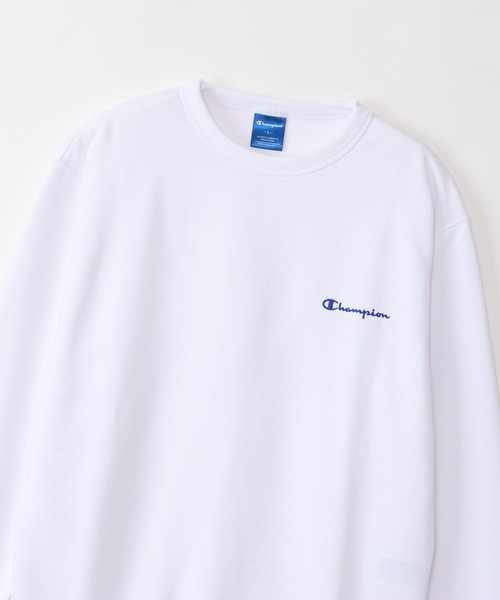 Champion(チャンピオン)の「【Champion/チャンピオン】メンズ スポーツ クルーネックスウェットシャツ(スウェット・メンズ・グレー/ブラック/ホワイト/ネイビー・MEDIUM/X-LARGE/LARGE/SMALL)」の20枚目の写真