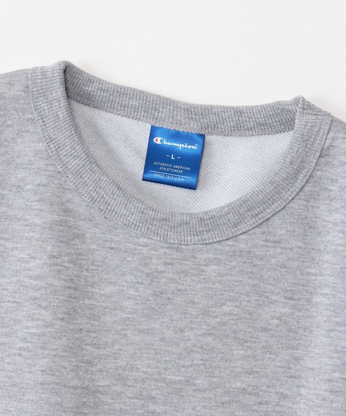 Champion(チャンピオン)の「【Champion/チャンピオン】メンズ スポーツ クルーネックスウェットシャツ(スウェット・メンズ・グレー/ブラック/ホワイト/ネイビー・MEDIUM/X-LARGE/LARGE/SMALL)」の6枚目の写真