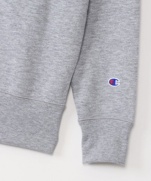 Champion(チャンピオン)の「【Champion/チャンピオン】メンズ スポーツ クルーネックスウェットシャツ(スウェット・メンズ・グレー/ブラック/ホワイト/ネイビー・MEDIUM/X-LARGE/LARGE/SMALL)」の8枚目の写真