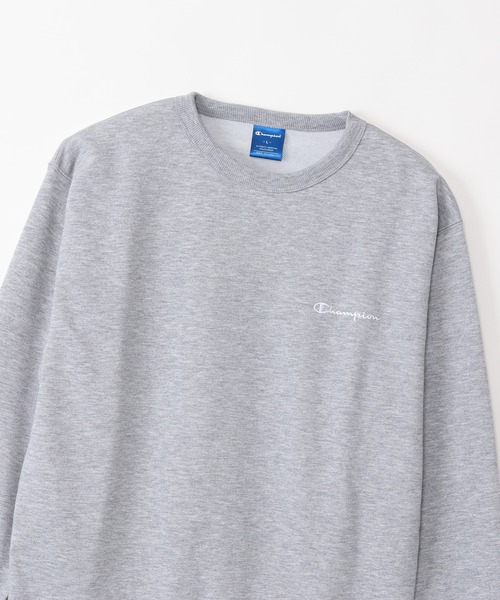Champion(チャンピオン)の「【Champion/チャンピオン】メンズ スポーツ クルーネックスウェットシャツ(スウェット・メンズ・グレー/ブラック/ホワイト/ネイビー・MEDIUM/X-LARGE/LARGE/SMALL)」の5枚目の写真