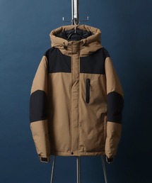 ALLWEATHER Color Switching Design Fiber Down Jacket/オールウェザー 切替 ファイバーダウンジャケット レディース メンズ 防風 撥水 防花粉 UVガード