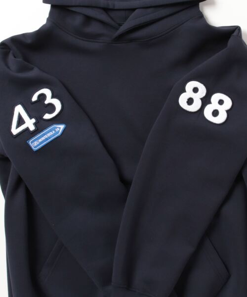 極美品 muta MARINE×L4K3 ライトボンディングフーディー L4K3 × muta Light Bonding hoodie (43/NAVY) – l4k3.jp