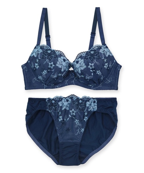 セール】刺繍レースのベーシックデザイン自分らしいバストに 「フラン